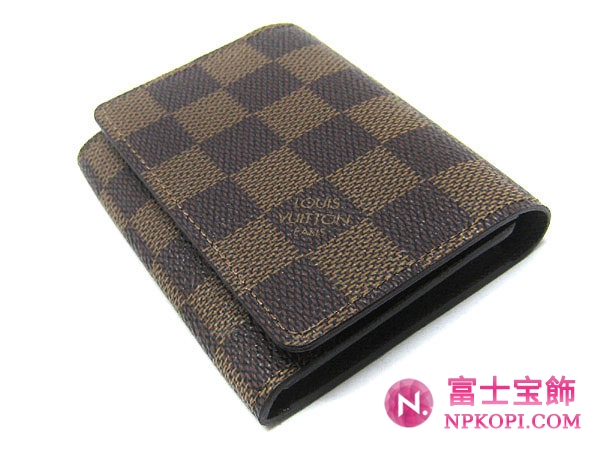 (LOUIS VUITTON)ルイヴィトン ブランドコピー ダミエ名刺カード入れ アンヴェロップカルトドゥヴィジット N62920